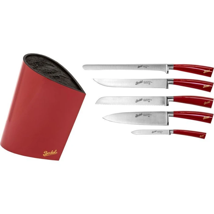 Berkel Elegance Σετ Μαχαιριών Κουζίνας 5 τεμ. με μπλοκ