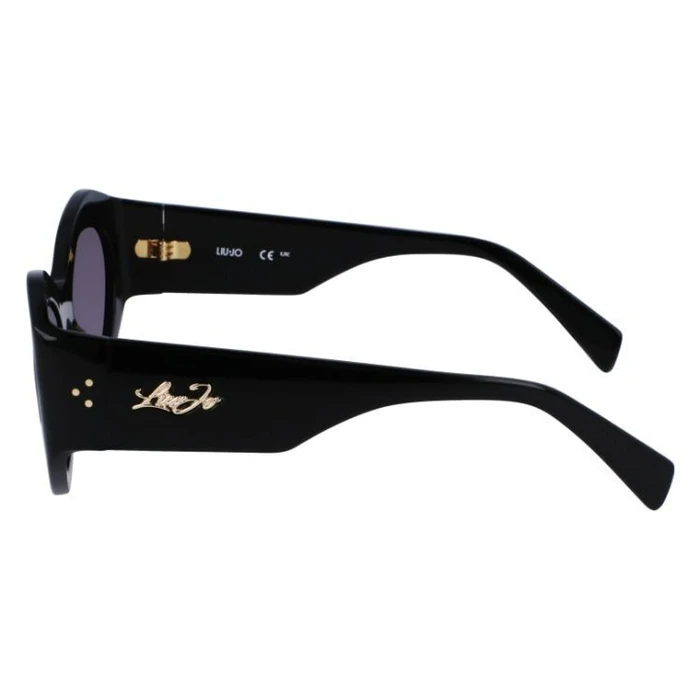 Liu Jo Γυναικεία Γυαλιά Ηλίου με Μαύρο Κοκκάλινο Σκελετό και Μαύρο Ντεγκραντέ Φακό LJ786S-001