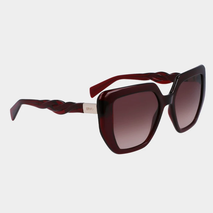 Liu Jo Women's Sunglasses LJ788S-601 – Red Acetate Frame with Red Lens (52/19/140)