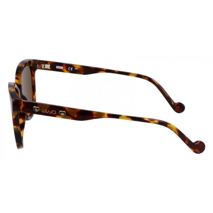 Liu Jo Γυναικεία Γυαλιά Ηλίου με Καφέ Ταρταρούγα Κοκκάλινο Σκελετό και Καφέ Φακό LJ3609S-240