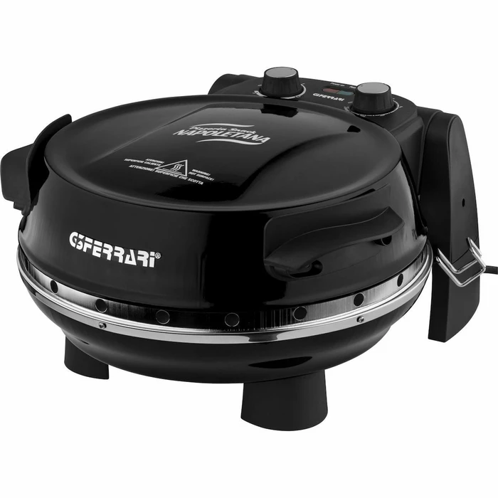G3 Ferrari Φούρνος Πίτσας Napoletana με 2 Πέτρες Μαύρο Schwarz G1003210