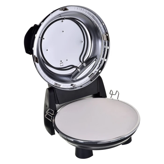 G3 Ferrari Φούρνος Πίτσας Napoletana με 2 Πέτρες Μαύρο Schwarz G1003210