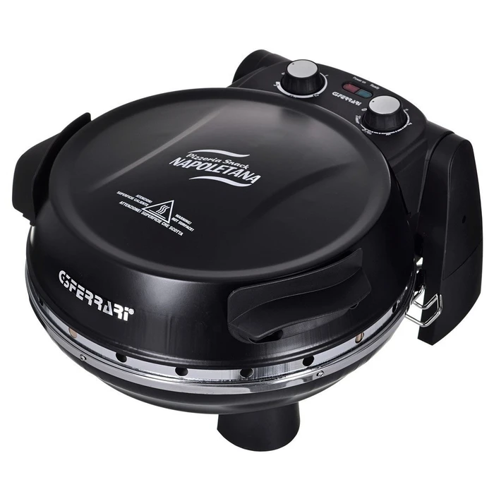 G3 Ferrari Φούρνος Πίτσας Napoletana με 2 Πέτρες Μαύρο Schwarz G1003210