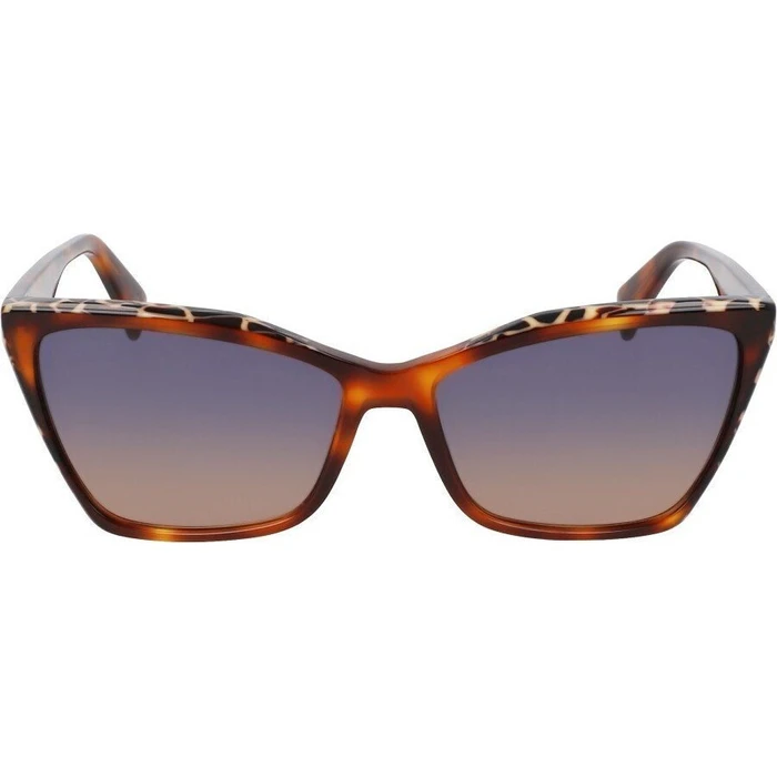 Liu Jo Γυναικεία Γυαλιά Ηλίου με Καφέ Ταρταρούγα Κοκκάλινο Σκελετό και Μπλε Ντεγκραντέ Φακό LJ796S-245