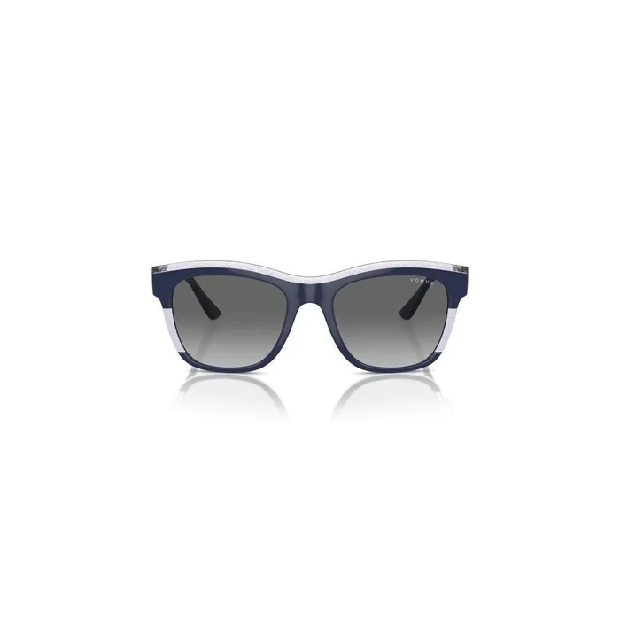 Vogue Γυναικεία Γυαλιά Ηλίου με Μπλε Κοκκάλινο Σκελετό και Γκρι Ντεγκραντέ Φακό VO5557S 313711