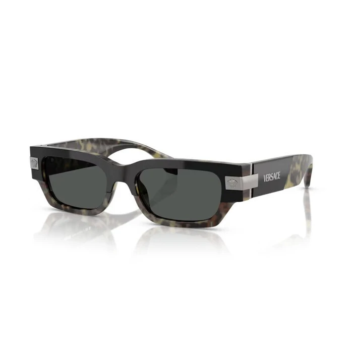 Versace Γυαλιά Ηλίου VE4465-545687 Καφέ Ταρταρούγα Κοκκάλινος Σκελετός, Γκρι Φακοί 54/18/140
