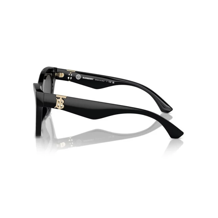 Burberry Unisex Γυαλιά Ηλίου BE4420U 300187 - Μαύρος Κοκκάλινος Σκελετός, Γκρι Φακοί, 55/18/140