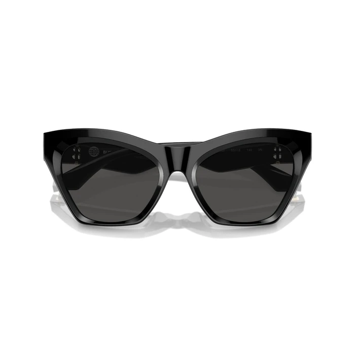 Burberry Unisex Γυαλιά Ηλίου BE4420U 300187 - Μαύρος Κοκκάλινος Σκελετός, Γκρι Φακοί, 55/18/140