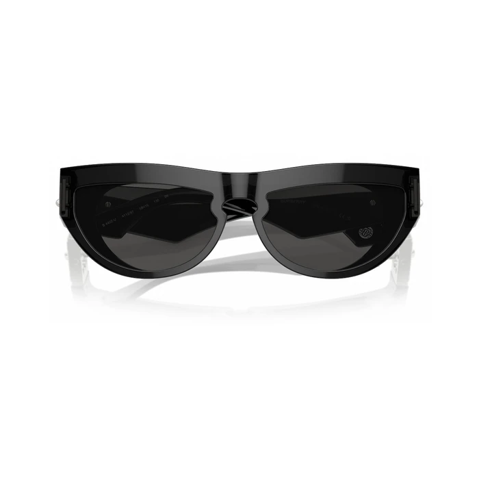 Women Sunglasses Burberry BE4422 Black Acetate Frame, Grey Lenses 58/16/130 mm