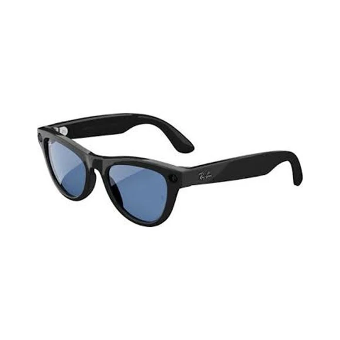 Ray-Ban Meta Skyler Gen1 AI Glasses - Black / Cerulean Blue Transitions