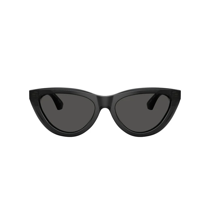 Women's Sunglasses Burberry BE4436U 411287 - Black Acetate Frame, Grey Lens, 55/18/145 mm