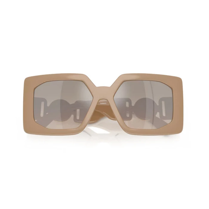 Versace Women's Sunglasses VE4478U 549961 - Beige Acetate Frame, Brown Gradient Lenses