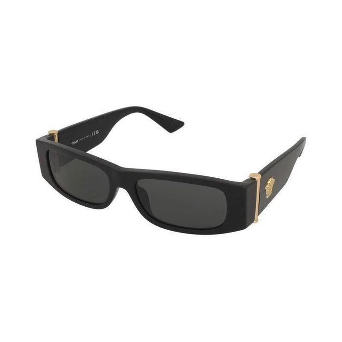 Versace Unisex Sunglasses VE4476U GB1/87 Black Acetate Frame Grey Lenses (54/18/145 mm)