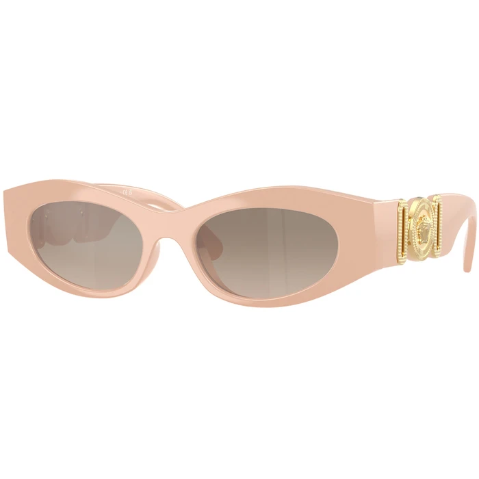Versace Women Sunglasses VE4480U 54946I — Beige Acetate Frame, Beige Gradient Lenses, Cat Eye (51/18/140 mm)