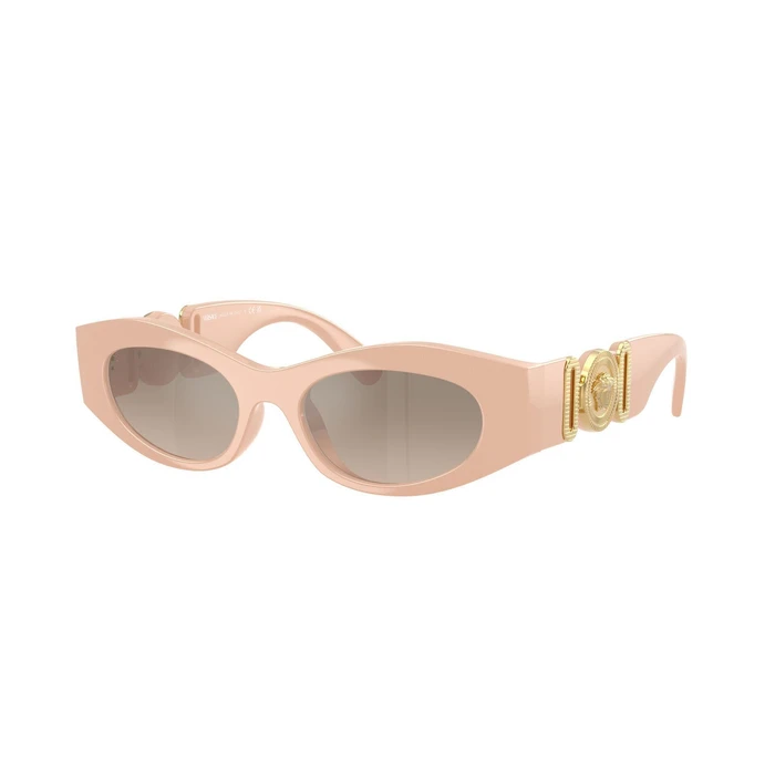 Versace Women Sunglasses VE4480U 54946I — Beige Acetate Frame, Beige Gradient Lenses, Cat Eye (51/18/140 mm)