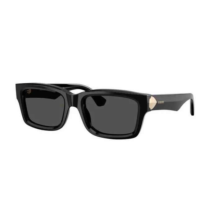 Burberry Women's Sunglasses BE4443-300187 Black Acetate Frame Grey Lens (55/20/145 mm)