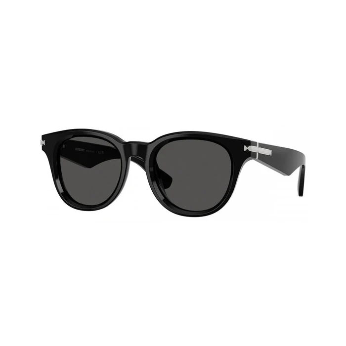 Burberry Men's Sunglasses BE4439F 0187 - Black Acetate Frame with Grey Lenses (51/21/145 mm)
