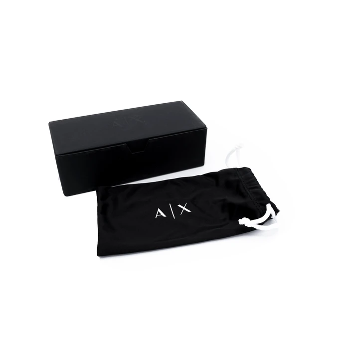 Armani Exchange Ανδρικά Γυαλιά Ηλίου με Μαύρο Κοκκάλινο Σκελετό και Γκρι Φακό AX4159SU 838487