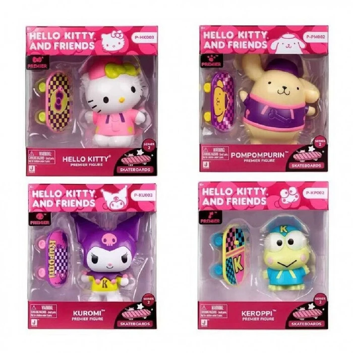 Giochi Preziosi Φιγούρες Hello Kitty Premium Skate 4 Σχέδια
