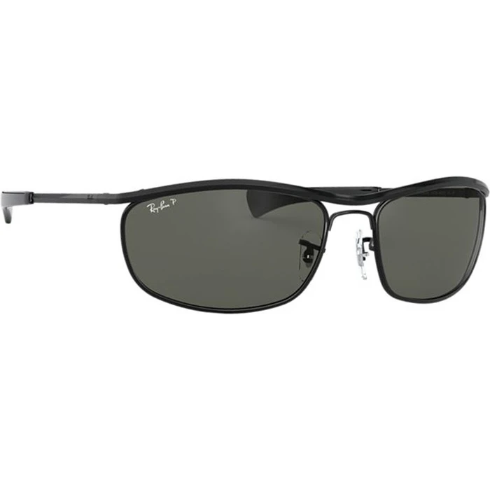 Ray Ban Olympian I Deluxe Ανδρικά Γυαλιά Ηλίου Μαύρος Μεταλλικός Σκελετός Πράσινος Φακός RB3119M 002/58