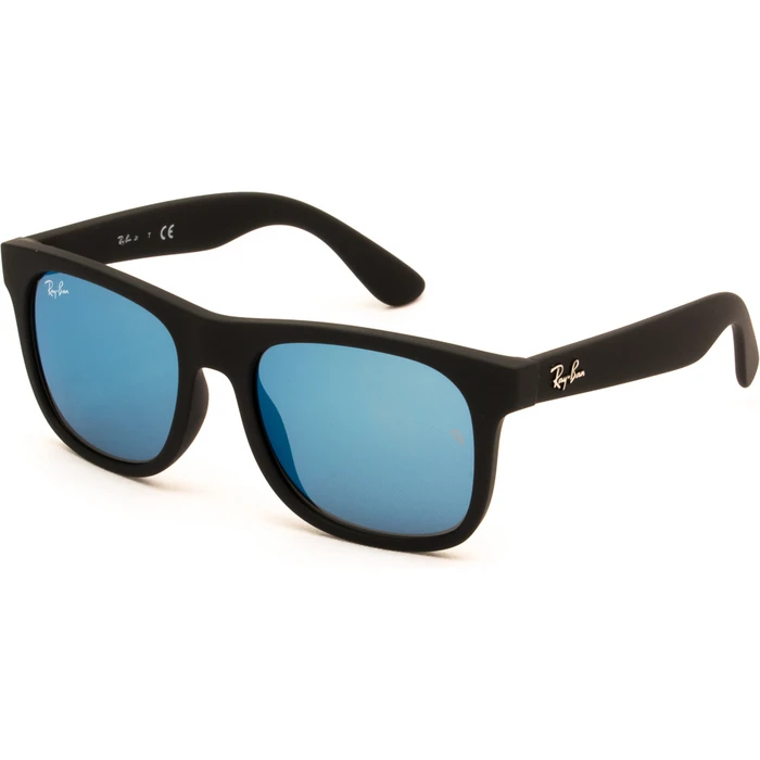 Ray Ban Παιδικά Γυαλιά Ηλίου Άθραυστα Τετράγωνα με Μπλε Καθρέφτη Φακό, 7-11 ετών - RJ9069S-702855-48