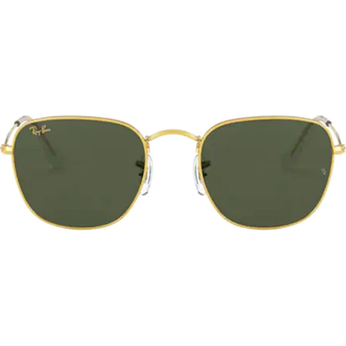 Ray Ban Frank Unisex Γυαλιά Ηλίου RB3857 919631 — Χρυσός Μεταλλικός Σκελετός, Πράσινος φακός G15, Μέγεθος 51/20/145