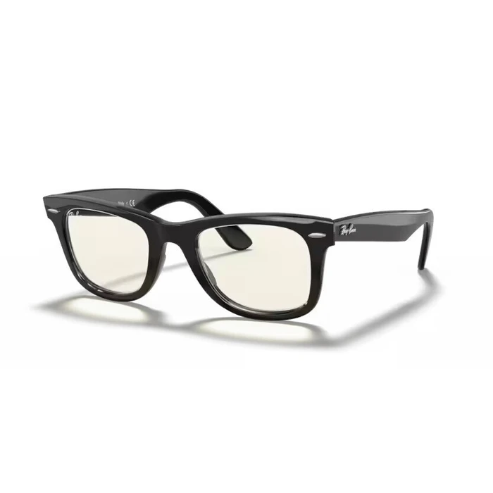 Ray Ban Wayfarer Unisex Γυαλιά Ηλίου Μαύρο Κοκκάλινο Σκελετό με Γκρι Φακό RB2140 901/5F