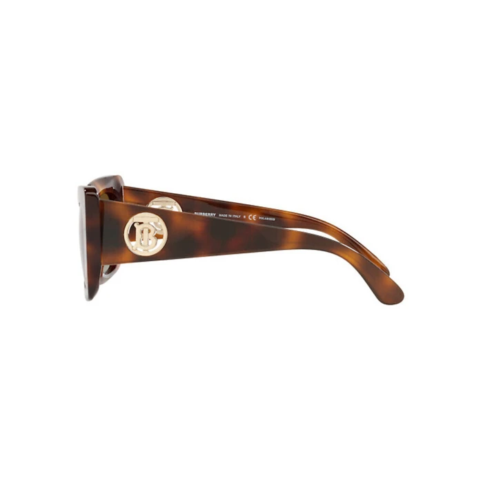 Burberry Women's Sunglasses BE4344-3316T5 Cat Eye Brown Tortoiseshell Acetate 51/20/140 mm