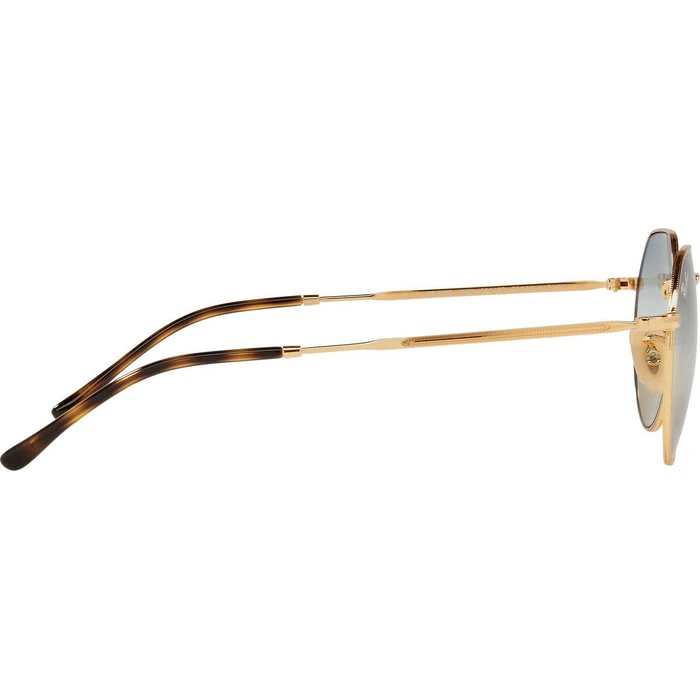 Ray Ban Jack Unisex Γυαλιά Ηλίου με Χρυσό Μεταλλικό Σκελετό και Πολύχρωμο Ντεγκραντέ Φακό RB3565 001/GD 51