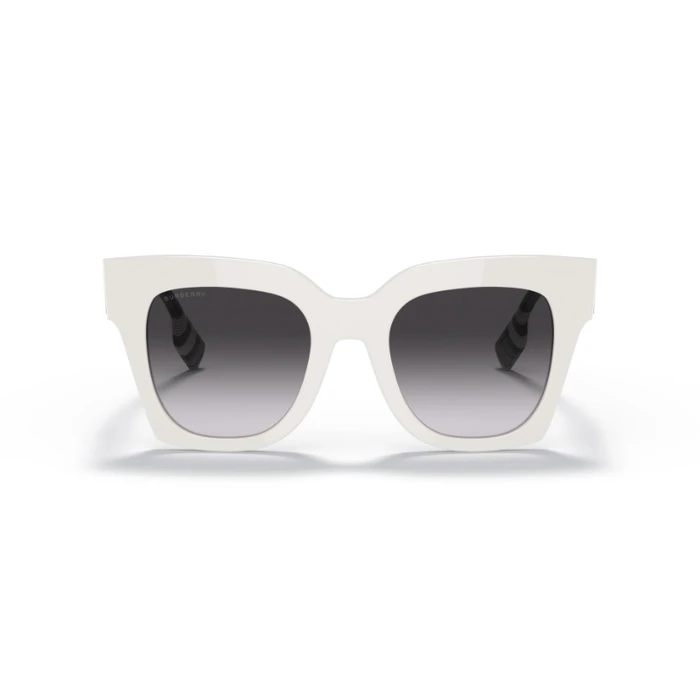 Burberry Kitty Γυναικεία Γυαλιά Ηλίου με Λευκό Κοκκάλινο Σκελετό BE4364 39958G