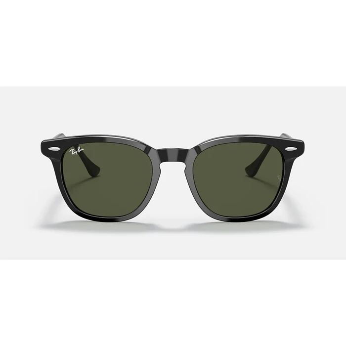 Ray Ban Unisex Γυαλιά Ηλίου RB2298 901/31 — Μαύρος κοκκάλινος σκελετός, Πράσινος φακός, Μέγεθος 52/21/145