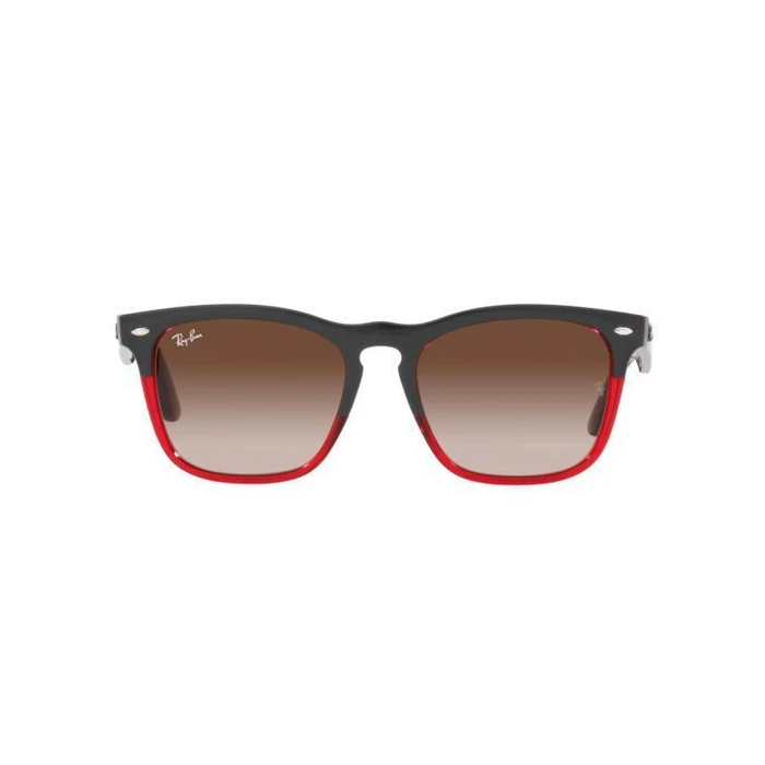 Ray Ban Men's Sunglasses RB4487 6631/13 - Black Acetate Frame with Brown Gradient Lenses