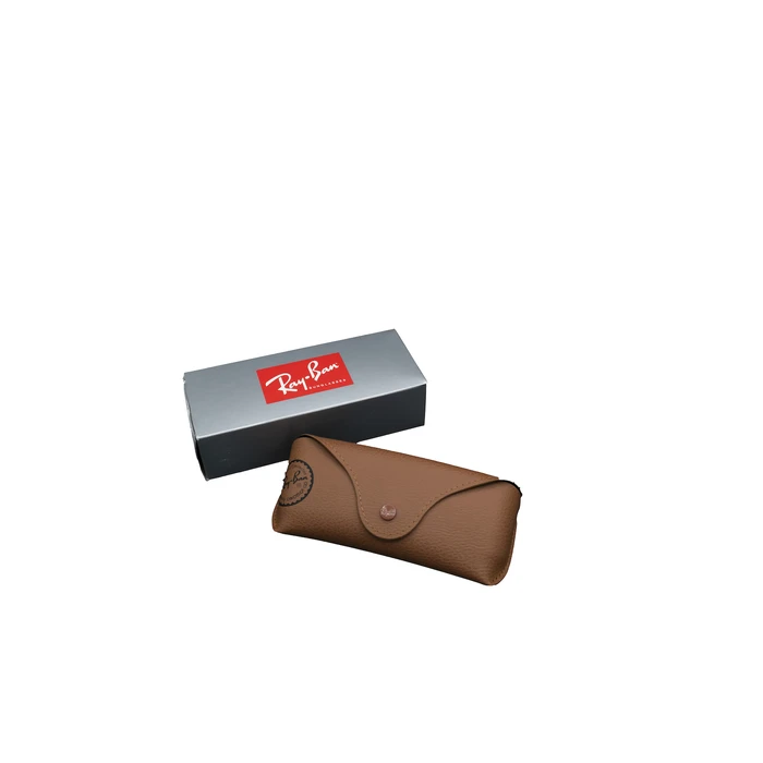 Ray Ban Unisex Γυαλιά Ηλίου RB0880S 66353R με Πράσινο Κοκκάλινο Σκελετό & Μπλε Polarized Φακούς (52)