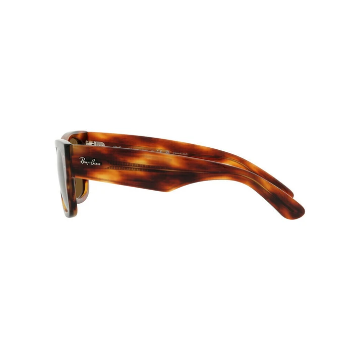 Ray Ban Mega Wayfarer Unisex Γυαλιά Ηλίου Καφέ Ταρταρούγα Κοκκάλινο Σκελετό με Καφέ Polarized Φακούς RB0840S 954/57 (51/21/145)
