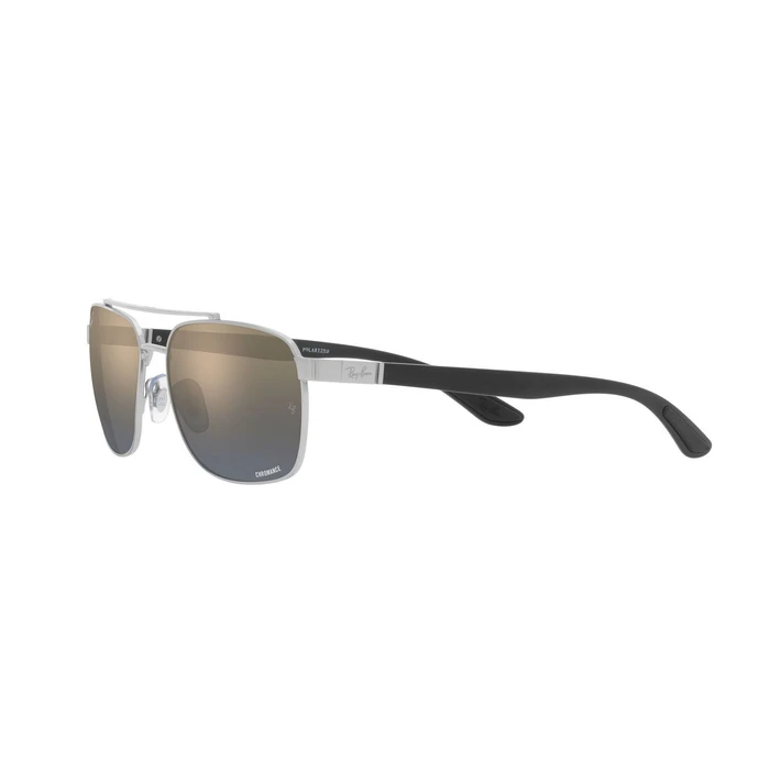 Ray Ban Chromance Ανδρικά Γυαλιά Ηλίου RB3701 003/J0 59 – Ασημί Σκελετός, Μπλε Polarized Καθρέφτης Φακός