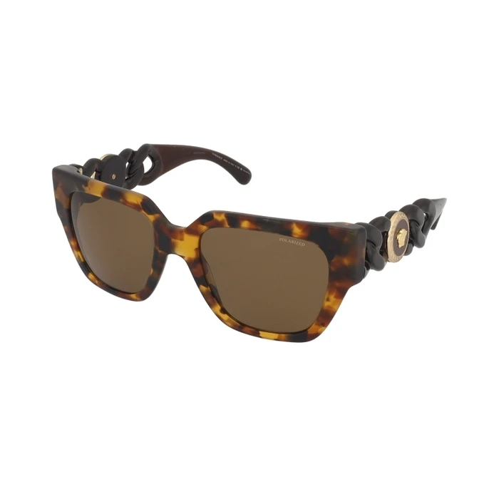 Versace Women Sunglasses VE4409-511983 Brown Tortoiseshell Acetate Frame 54/19/140 mm