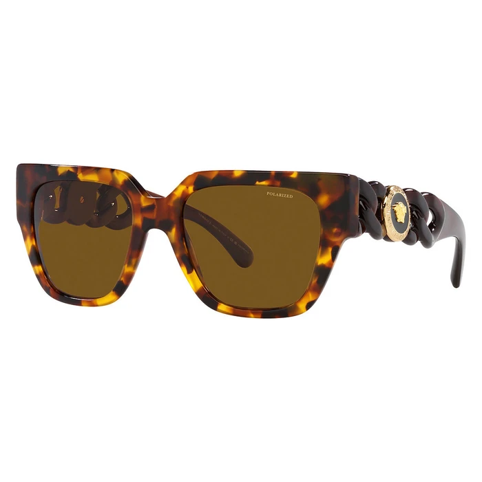 Versace Women Sunglasses VE4409-511983 Brown Tortoiseshell Acetate Frame 54/19/140 mm
