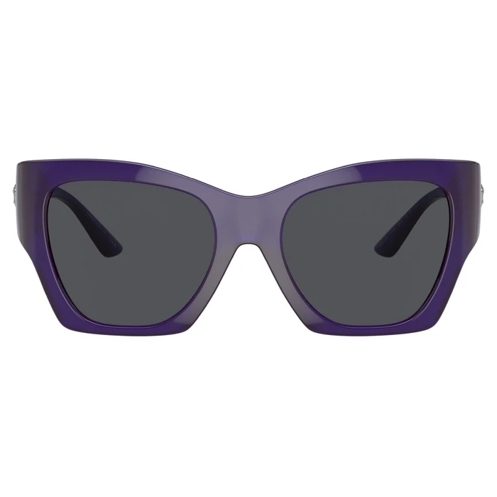 Versace Women's Sunglasses VE4452-541987 Purple Acetate Frame Grey Lenses 55/19/135 mm