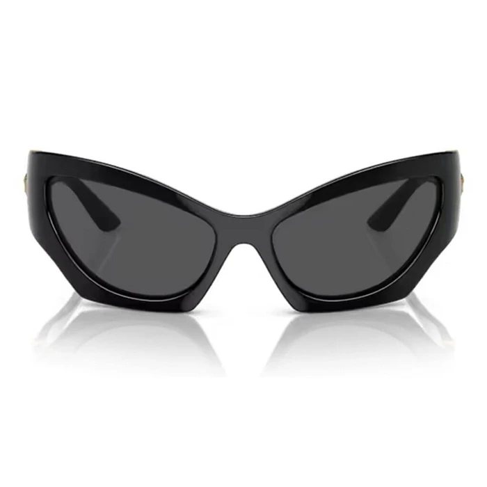 Versace Women's Sunglasses VE4450-GB1-87 Black Acetate Frame Grey Lens 60/16/125 mm