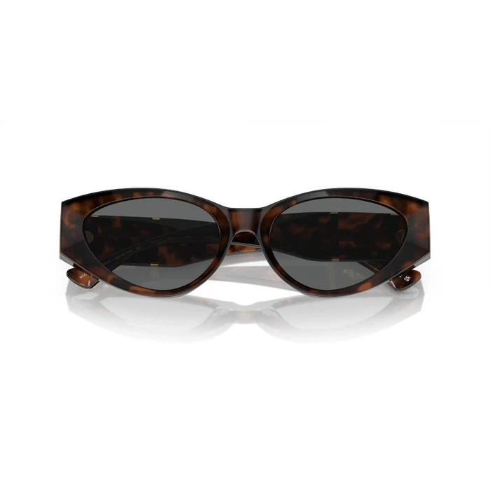 Versace Women's Sunglasses VE4454-542987 — Brown Tortoise Acetate Frame with Grey Lenses (55/18/140 mm)