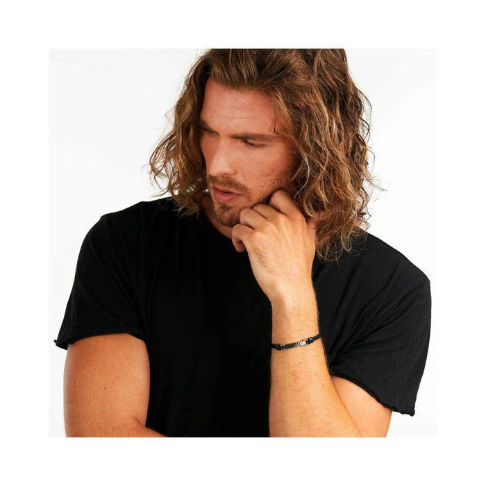 Sector Bandy Ανδρικό Βραχιόλι από Ανοξείδωτο Ατσάλι SZV114