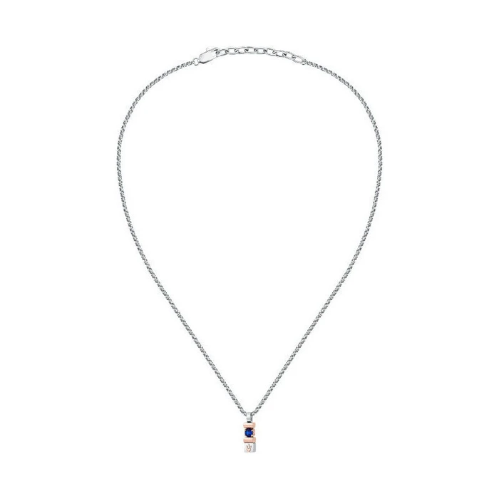 Maserati Necklace Pink Gold Plated Stainless Steel 45CM JM334AXO06