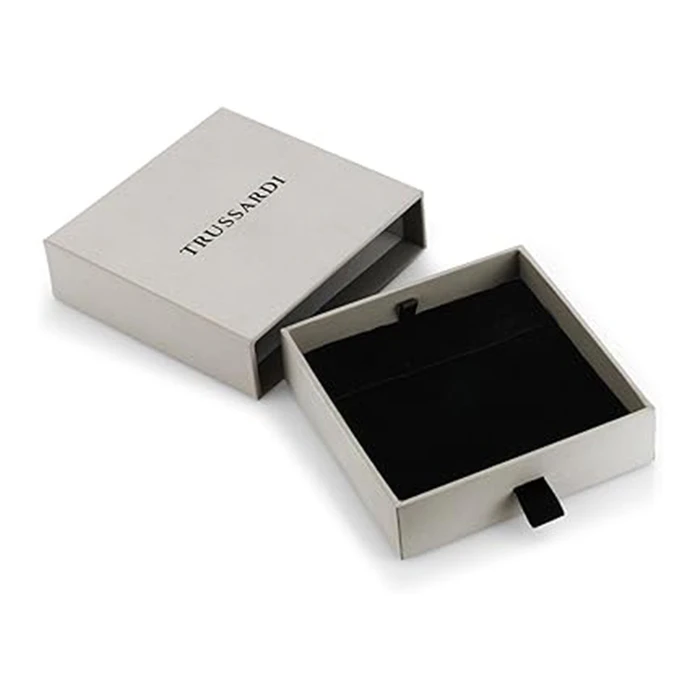 Trussardi Σκουλαρίκια Καρφωτά από Ατσάλι Επιχρυσωμένα με Πέτρες TJAXC49