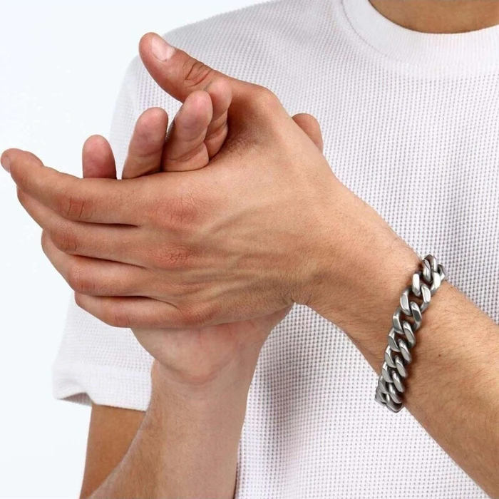 Sector Αλυσίδα Χειρός από Ανοξείδωτο Ατσάλι Μήκους 22cm SAXS05