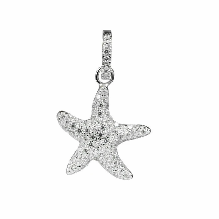 LANCASTER Italia Charm Animal Sterling Silver with Zirconia (JLA-PEN-STAR-1)