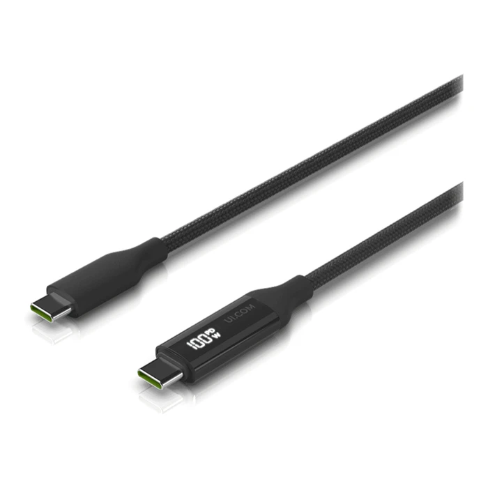 Ubiquiti USB-C to USB-C Cable 0.3 m USB 2.0 480 Mbps Black (UACC-CABLE-USB-100W-0.3M-BK)