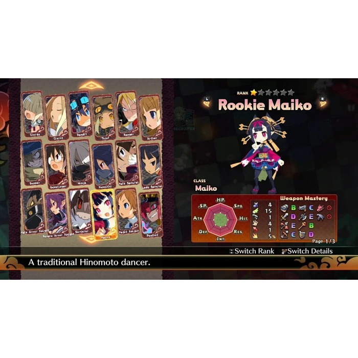 Default NIS America Disgaea 7 Complete Deluxe Edition Game Key Card