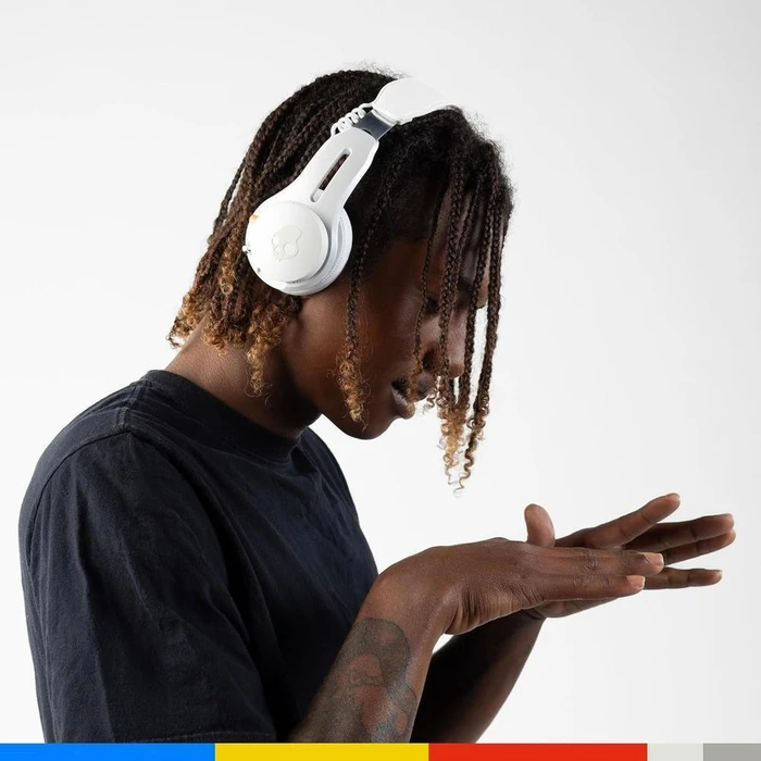 Skullcandy Icon ANC Wireless On‑Ear Headphones — Orange Glow