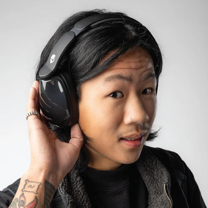 Skullcandy Hesh 540 ANC Wireless Over‑Ear Headphones, Active Noise Cancelling, THX Spatial Audio, Black
