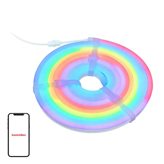 SwitchBot Ταινία LED Neon Flex RGBIC 5m (W1702107)